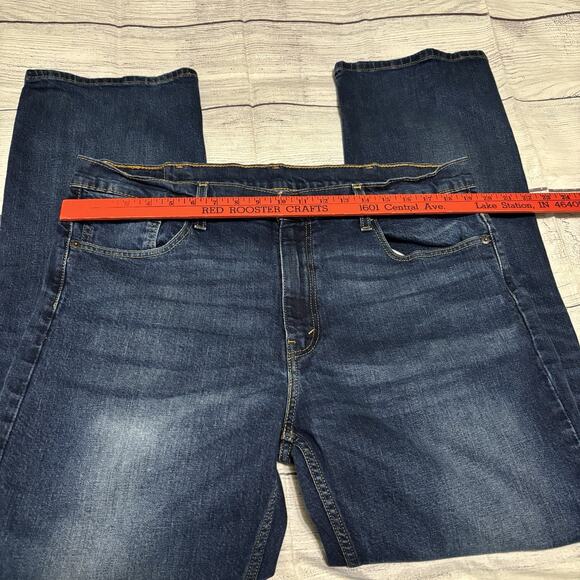 Levis 569 Mens Size 38x34 Loose Straight Leg Denim Jeans - Picture 3 of 11